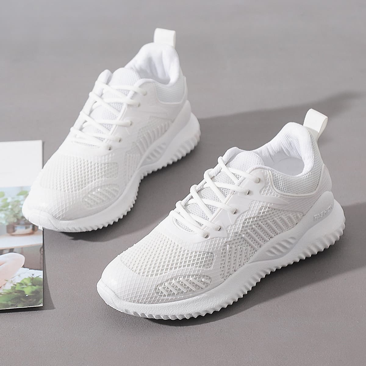 Giày thể thao Giày đi bộ Nữ huấn luyện viên nhẹ Knit mềm