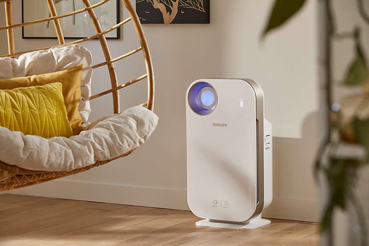 Máy lọc không khí kháng khuẩn nhãn hiệu Philips cao cấp AC4558/00 tích hợp Wifi -Hàng Nhập Khẩu
