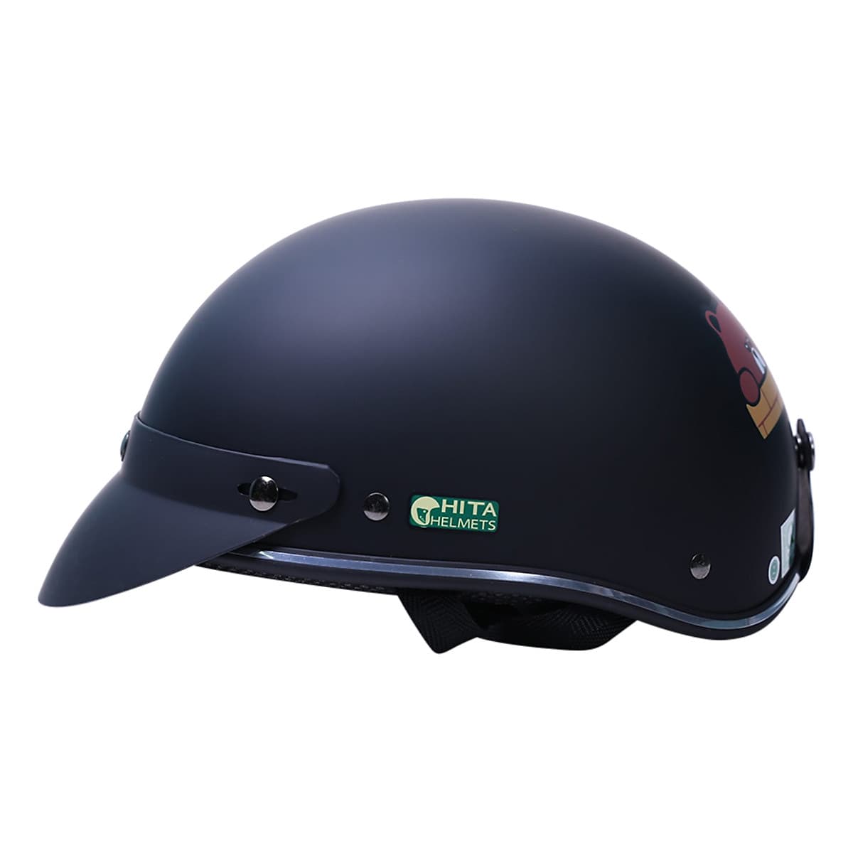 Mũ Bảo Hiểm Chita- 1/2 đầu CT6B1 - Hàng Chính Hãng