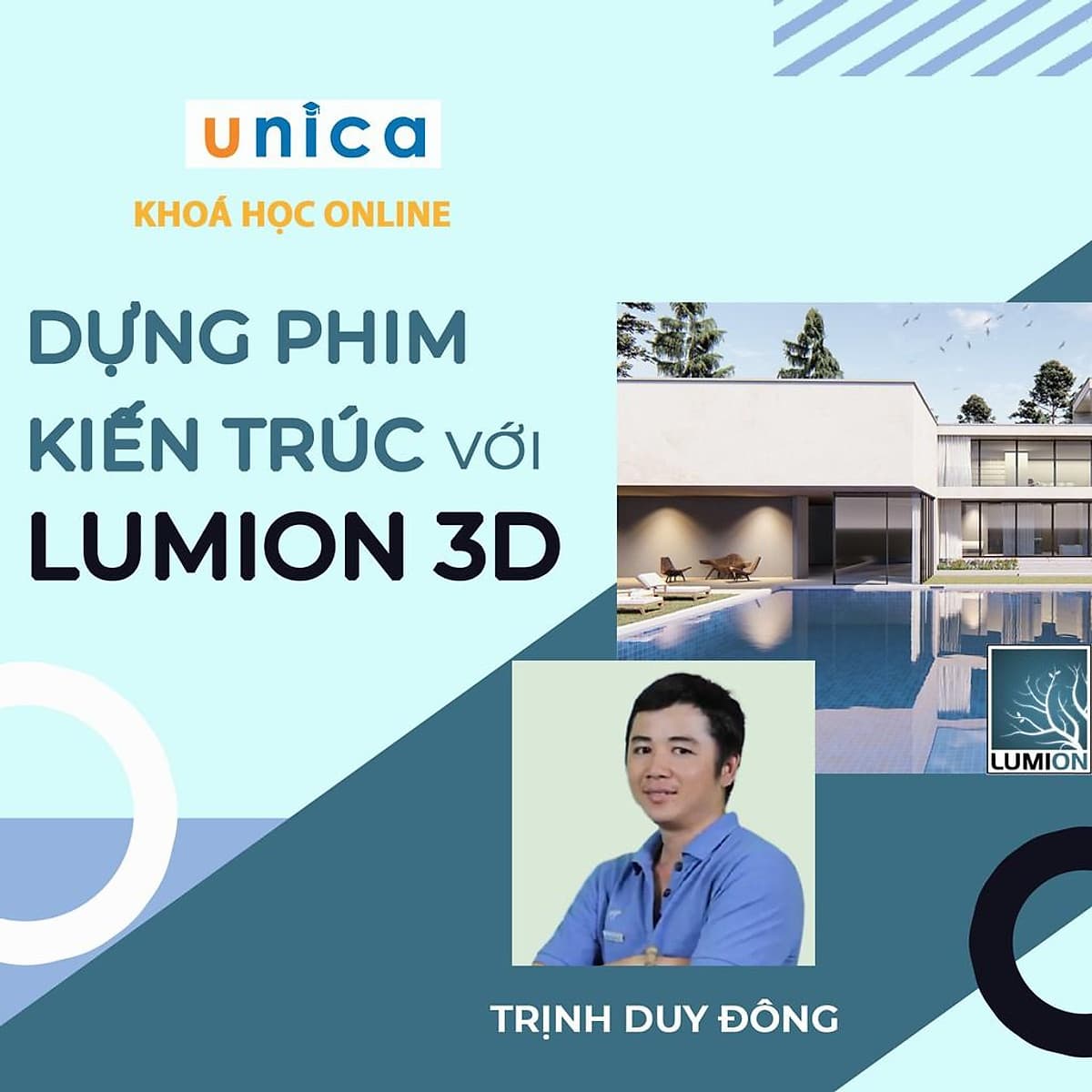  Khóa học THIẾT KẾ - ĐỒ HỌA - Dựng Phim Kiến Trúc với Lumion 3D (từ 3DS Max - Sketchup - Revit)