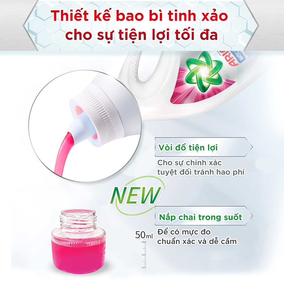 Nước Giặt Ariel Cửa Trước Hương Đam Mê Dạng Túi (2.15Kg/Túi)