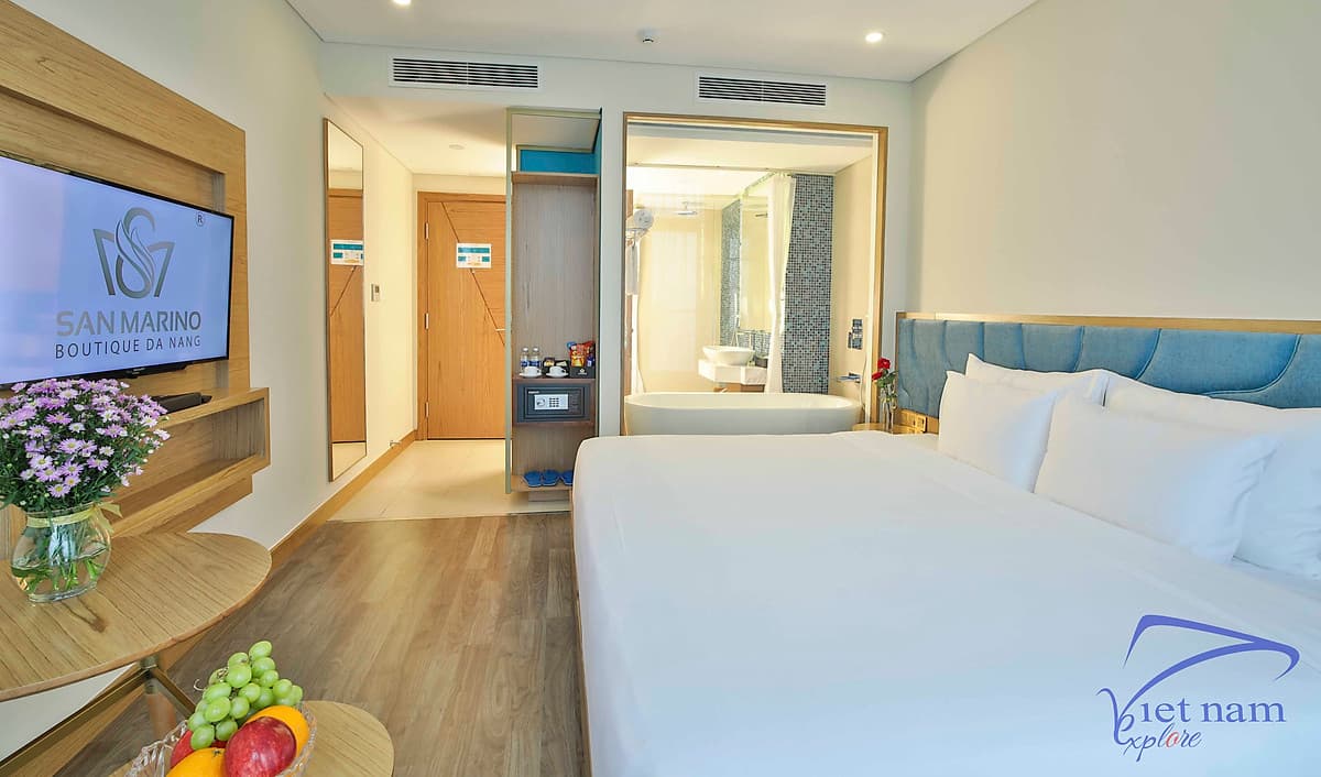 Voucher San Marino Boutique 4 sao Đà Nẵng 2 Ngày 1 Đêm – Miễn phí xe đón sân bay