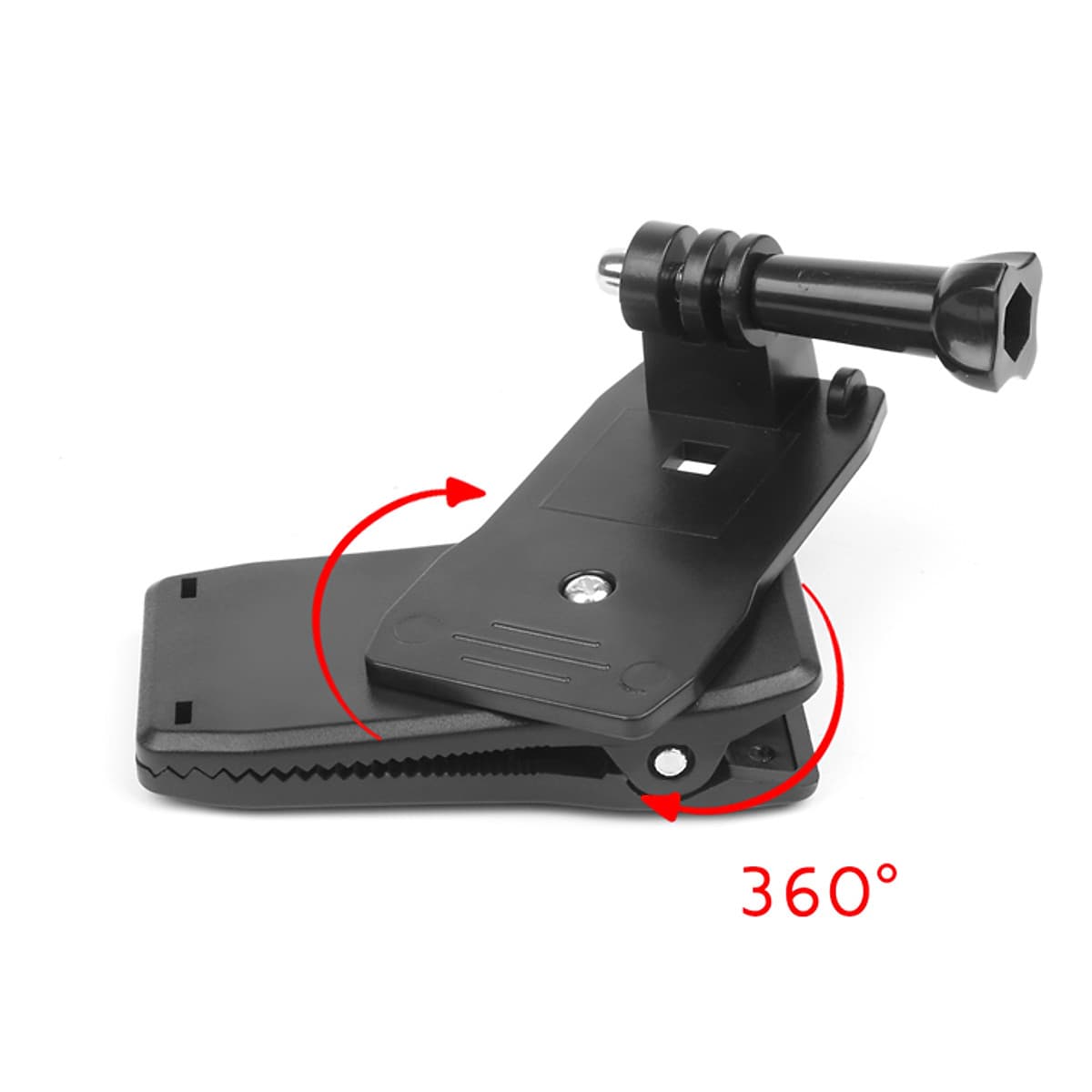 Kẹp ba lô gắn GoPro Hero xoay 360 độ