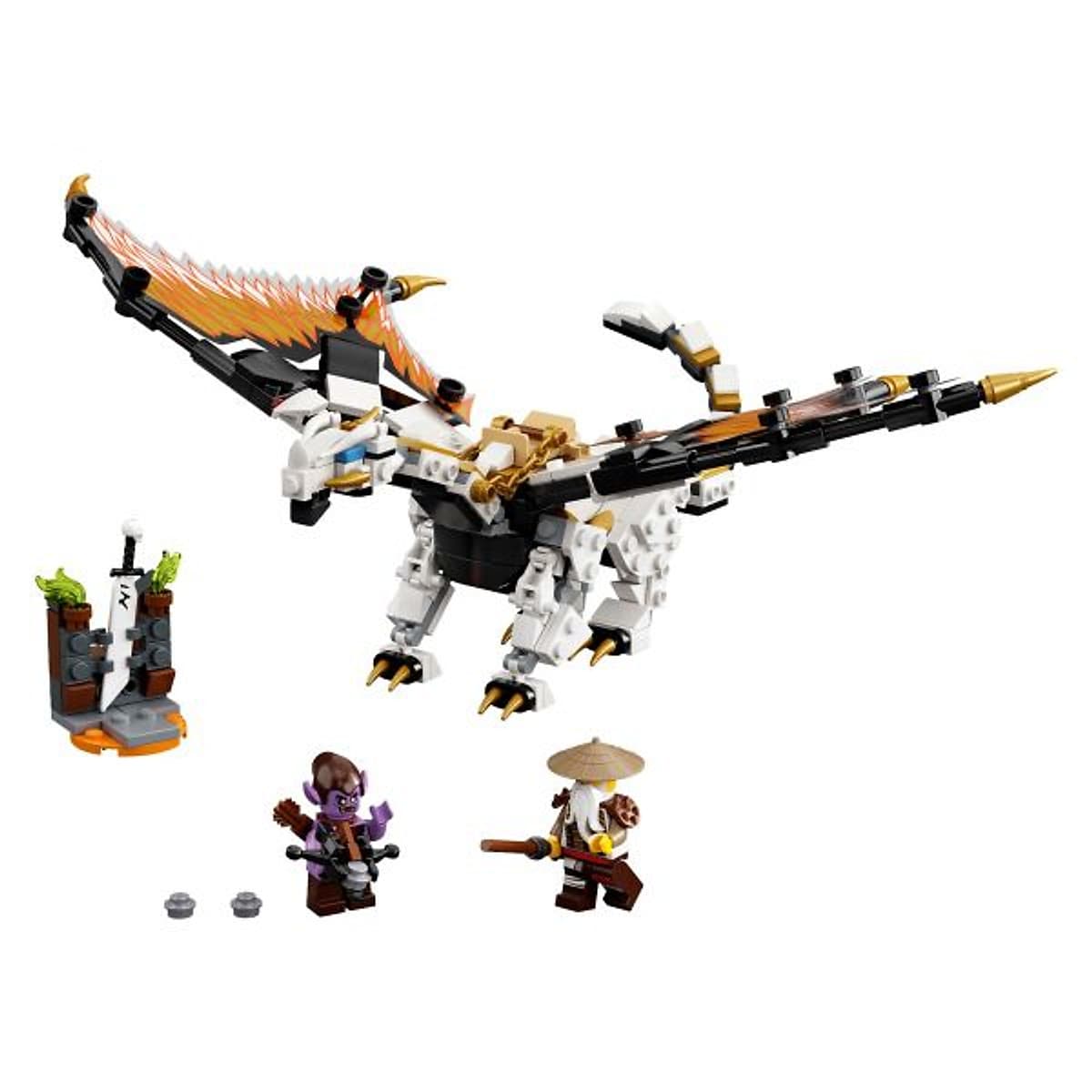 Đồ chơi lắp ráp mô hình LEGO NINJAGO Rồng thần của sư phụ Wu 71718