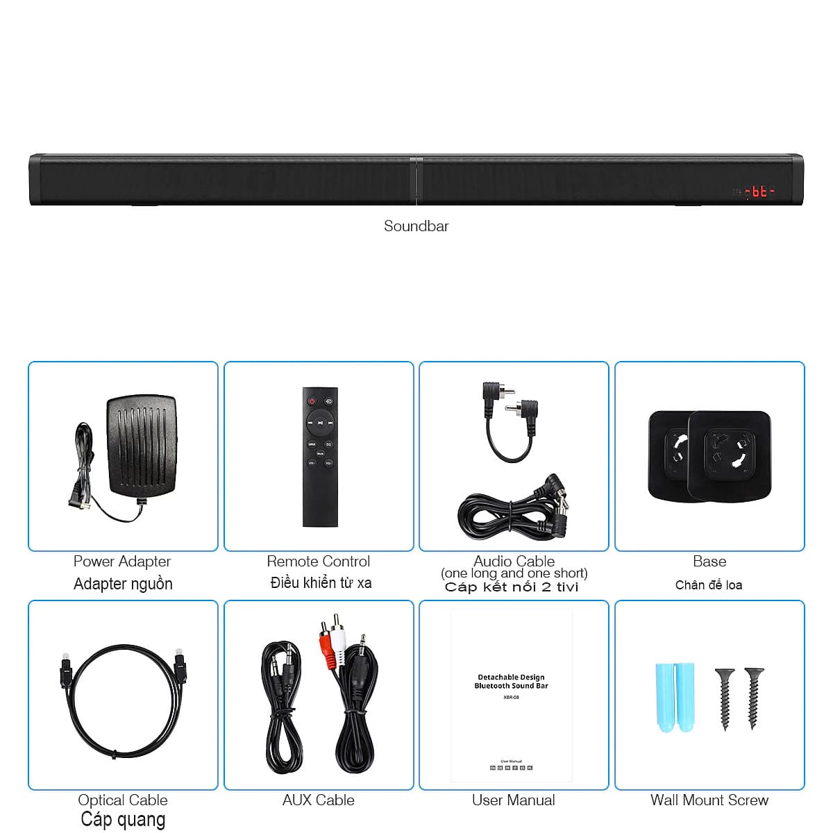 loa soundbar loa thanh karaoke dùng tivi smart SK30EK 