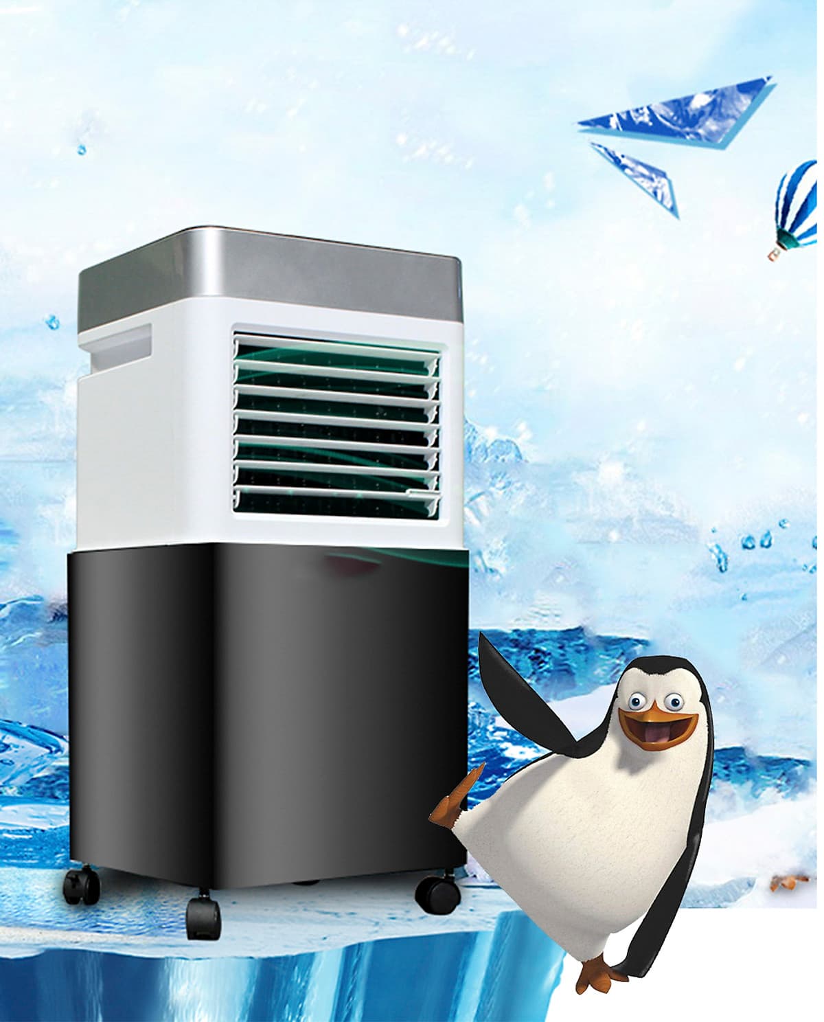 Quạt làm mát không khí Kachi MK158 30L - Hàng chính hãng