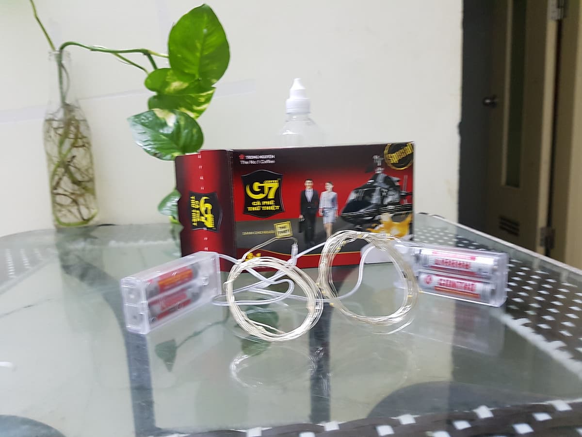 Đèn led đom đóm fairy light dây đồng trang trí decor phòng, cắm trại tạo không gian cổ tích lãng mạn