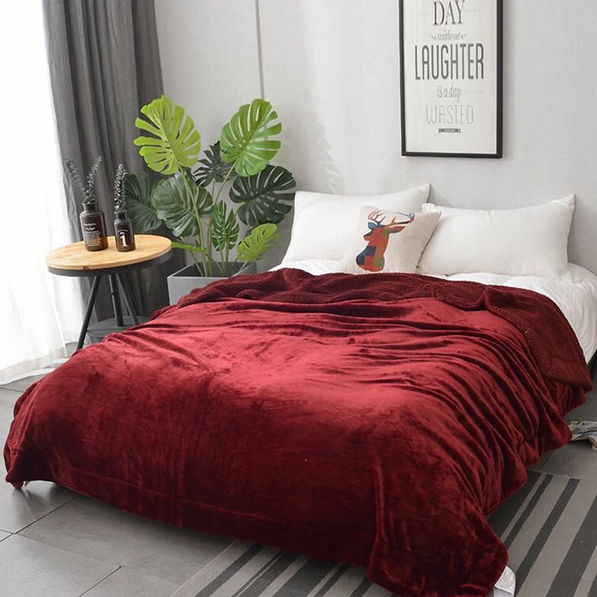Chăn Lông Cừu Siêu Mềm Mịn (2m x 2m3)