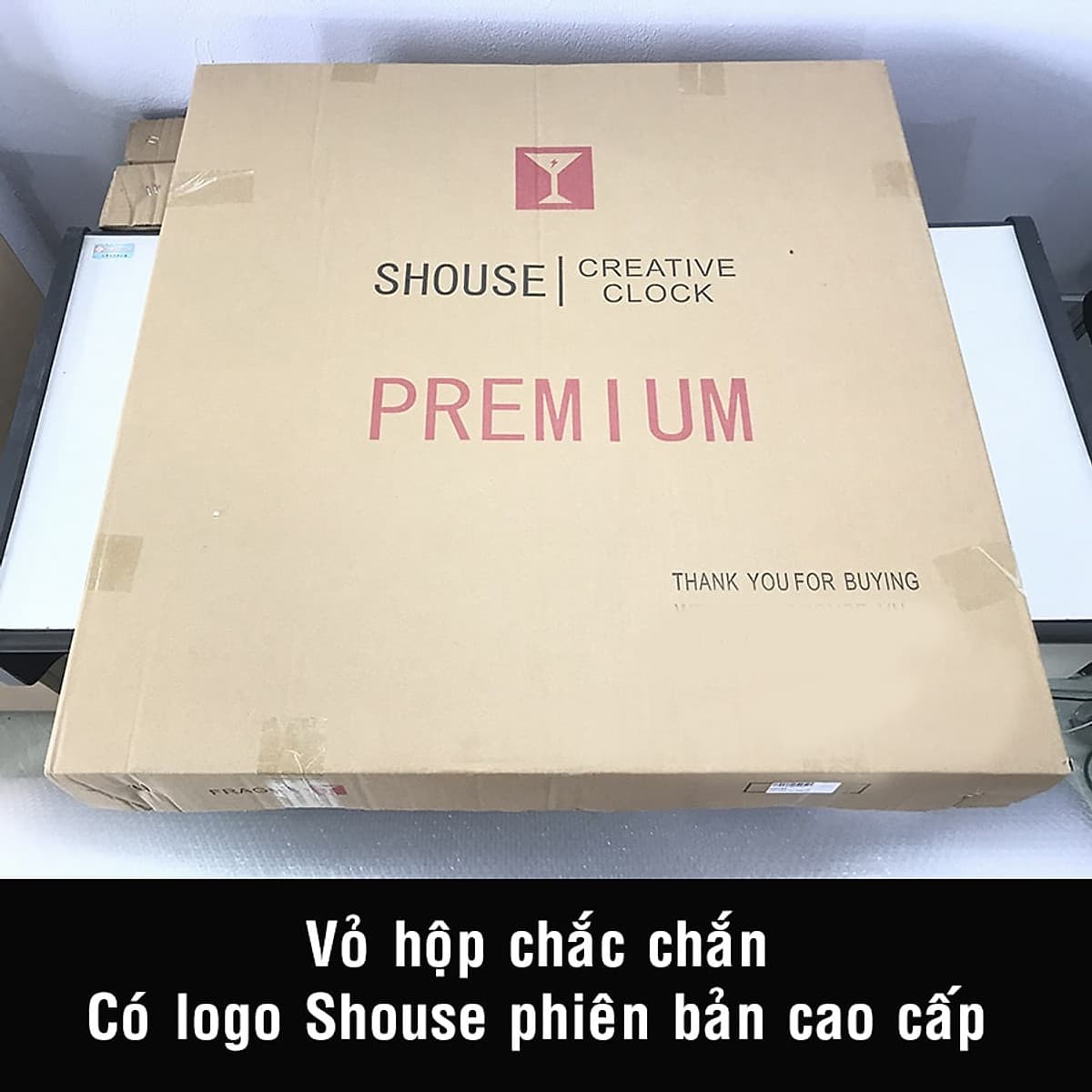 Đồng Hồ Treo Tường Con Chim Công Kim Trôi A25 Nghệ Thuật Cao Cấp Shouse hiện đại 3D kích cỡ lớn đẹp treo phòng khách