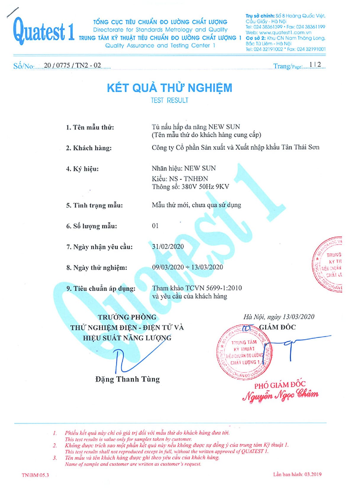 Tủ Hấp Giò Chả Bằng Điện 6 Khay NEWSUN Việt Nam Chính Hãng