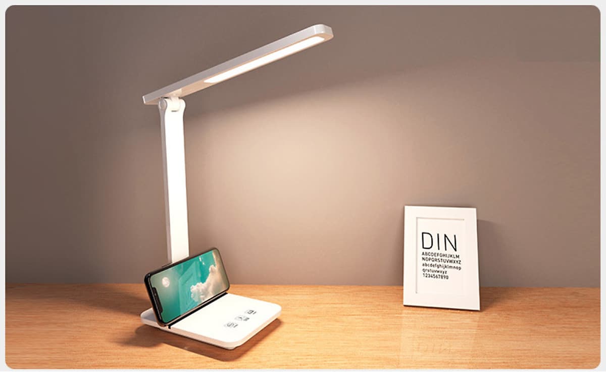 Đèn Bàn Học LED USB Di Động Cao Cấp Có Thể Gập Hai Chỗ – 03 Chế Độ Ánh Sáng Vàng Bảo Vệ Mắt Chống Cận - Hàng Chính Hãng  miDoctor
