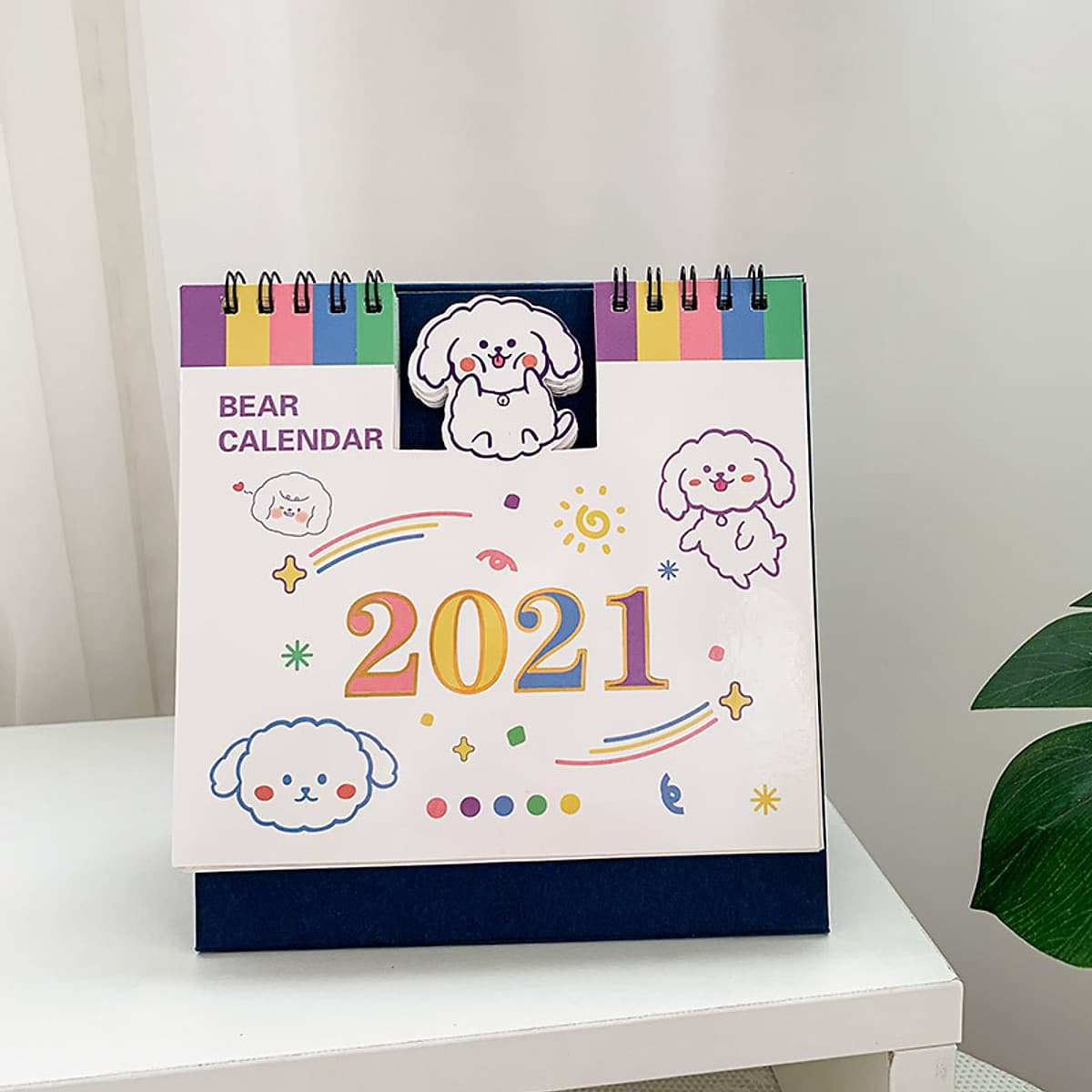 Lịch Bàn 2021 Sáng Tạo Để Bàn Trang Trí Công Việc Note Lịch Mới Kế Hoạch Năm