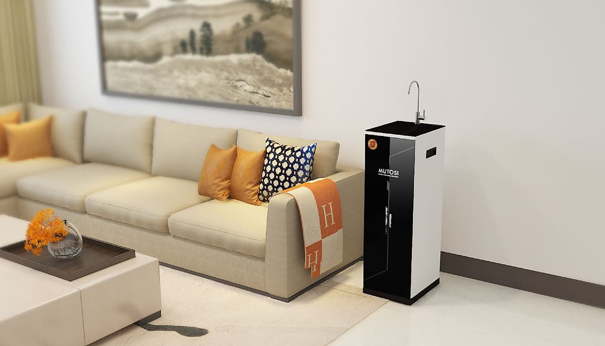 Máy lọc nước RO Mutosi MP-290S tủ đứng, 9 cấp lọc, tạo nước kiềm hydrogen, công suất 20L/h - Hàng chính hãng