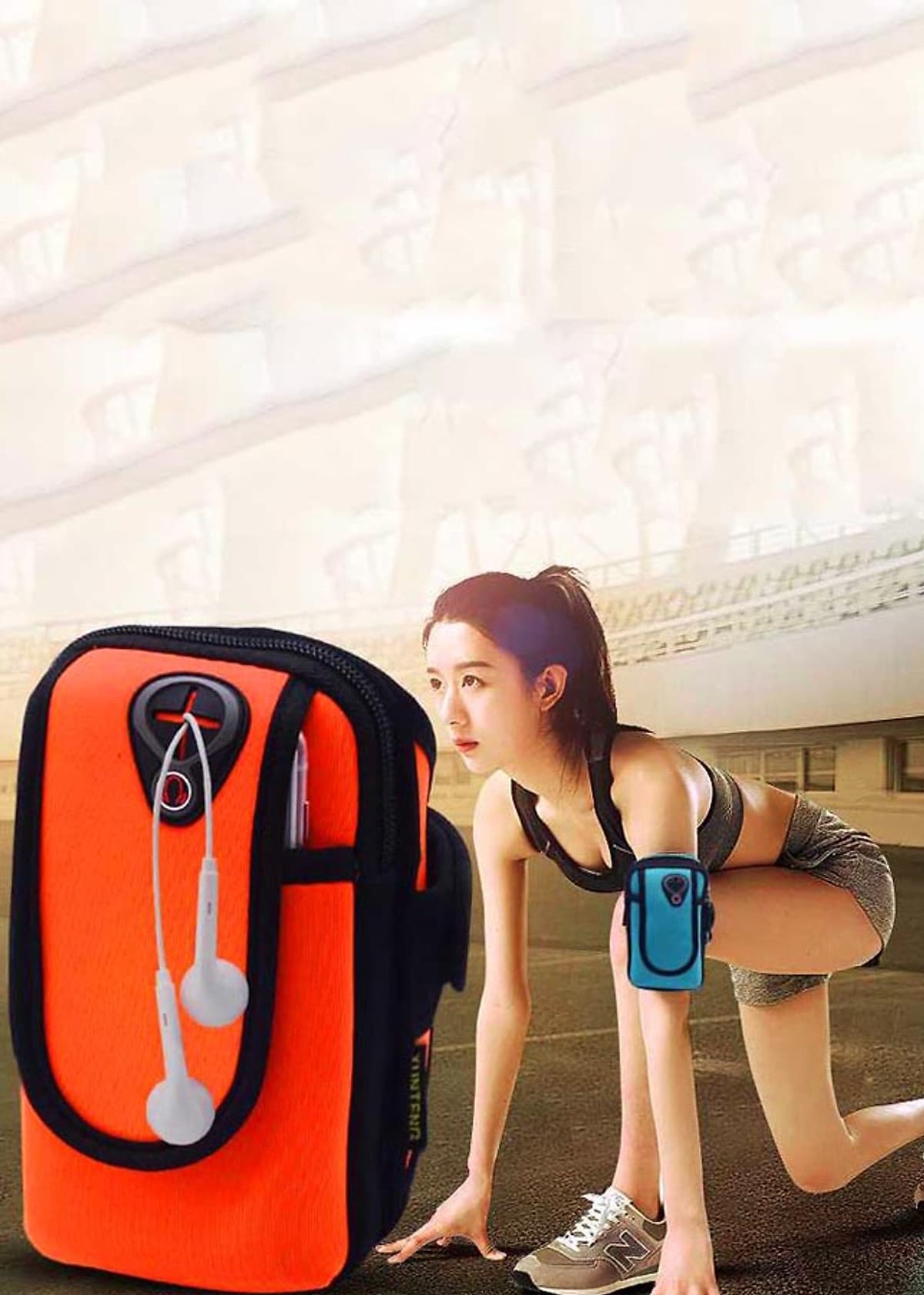 Túi đeo tay đựng điện thoại chạy thể dục đa năng