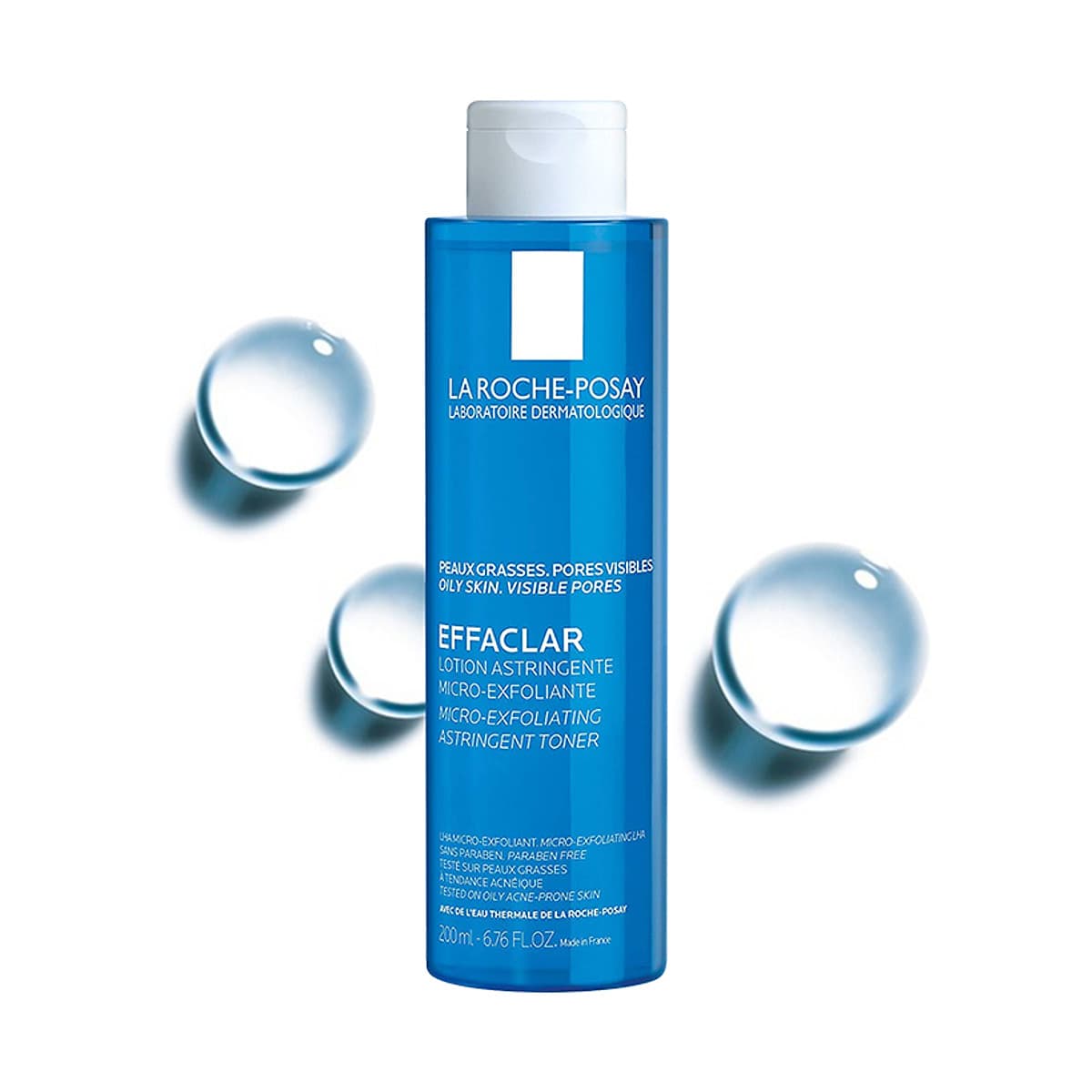 Nước cân bằng giàu khoáng dành cho da dầu La Roche Posay Effaclar Astringent Lotion 200ml 