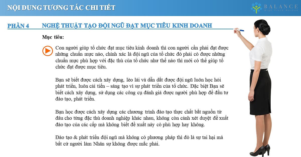 Nâng tầm chuyên viên đào tạo và phát triển 1.500 USD/tháng