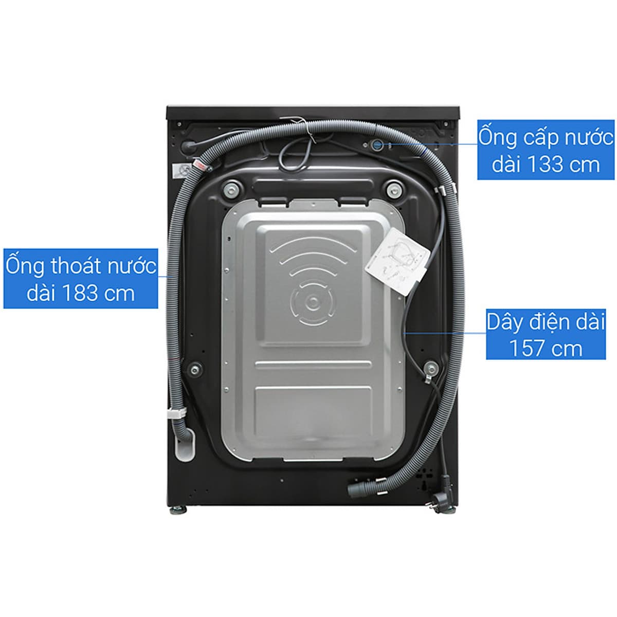 Máy giặt LG Inverter 10.5 kg FV1450S2B - Chỉ giao Hà Nội