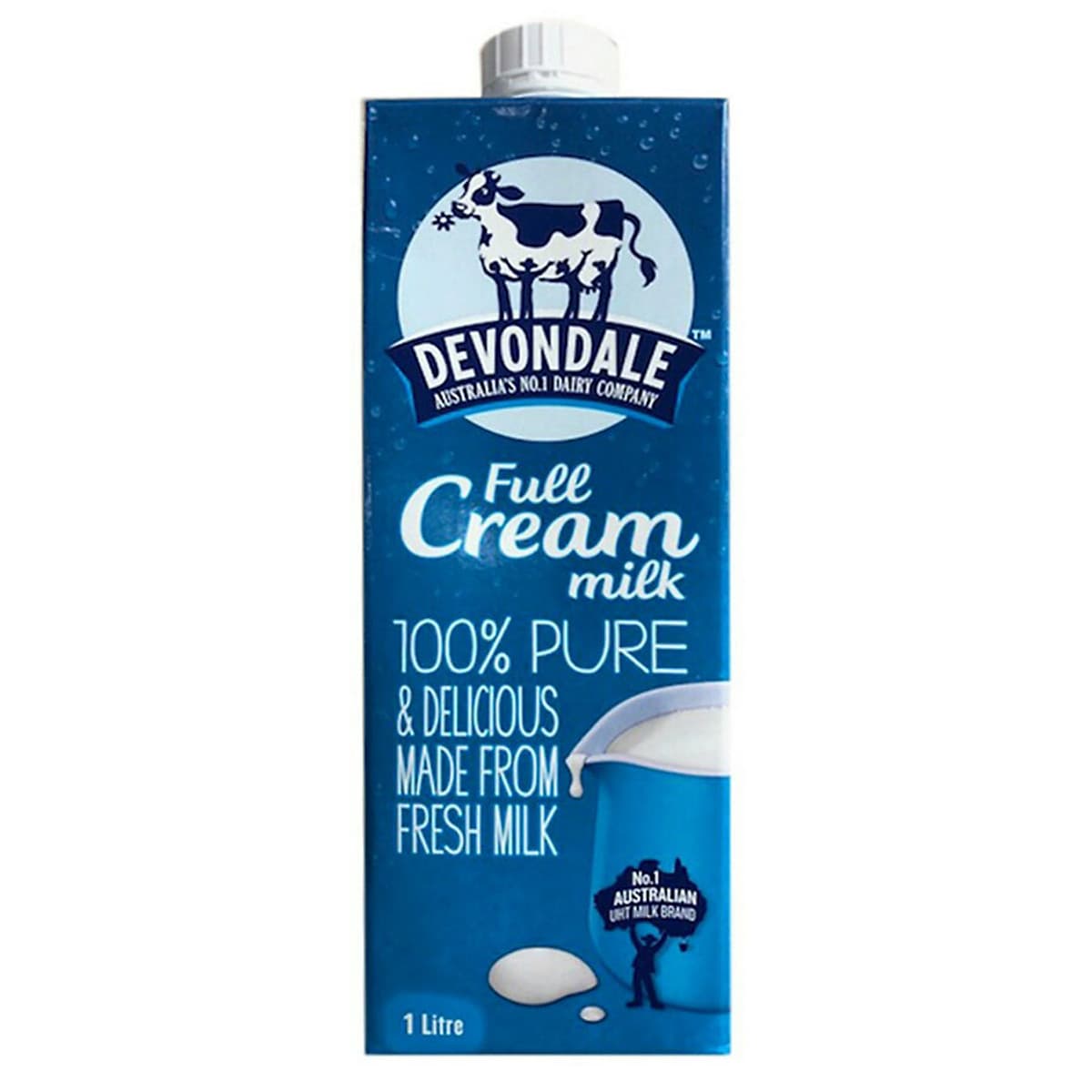 Thùng 10 Hộp Sữa Nguyên Kem Devondale Fullcream (1L/Hộp)