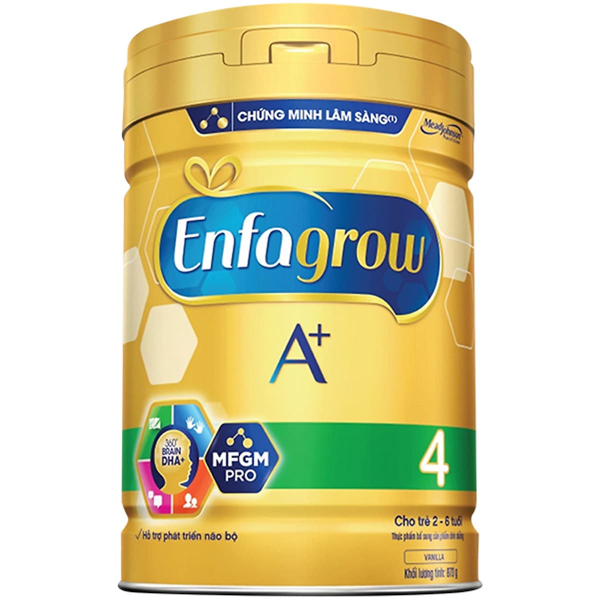 Combo 2 Lon Sữa Bột Enfagrow A+ 4 (1.7kg) - Tặng Lon Sữa Bột Enfagrow A+ 4 (830g)