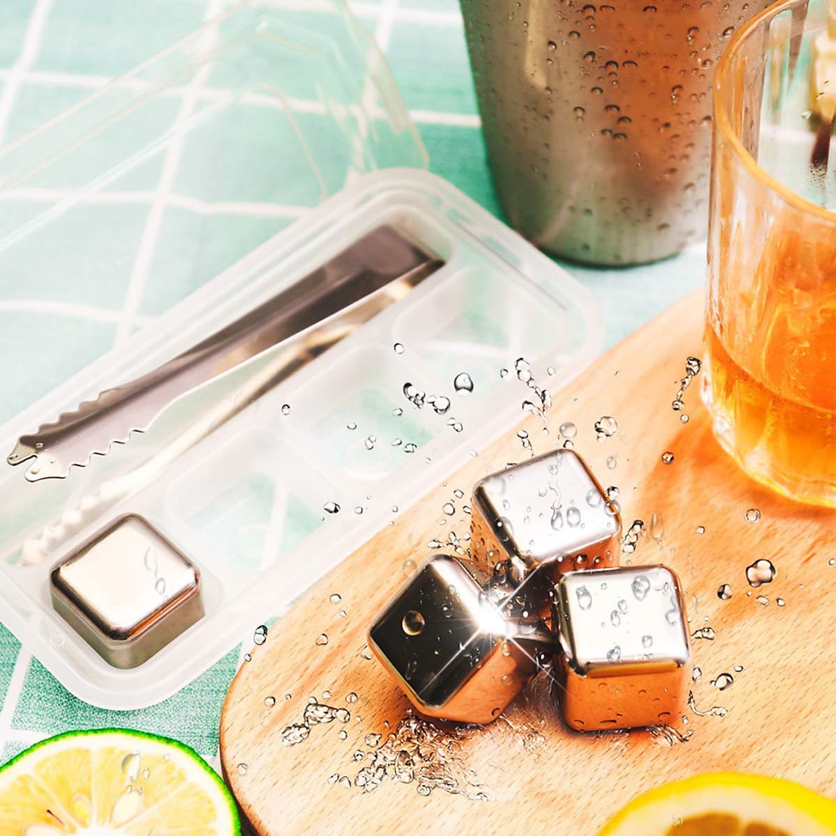 Bộ Dụng Cụ Pha Chế Cocktail Không Gỉ (22 món)