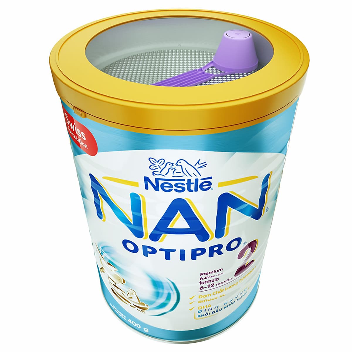 Sữa Bột Nestlé NAN Optipro 2 (400g)