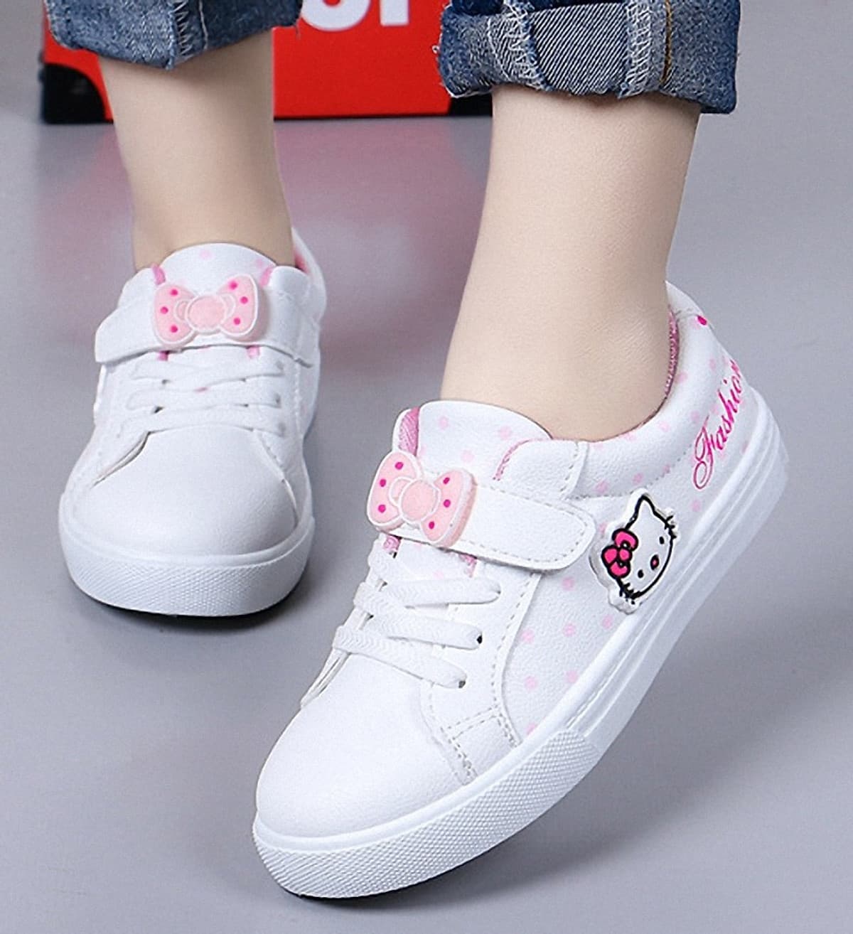 Giày thể thao bé gái từ 4 - 13 tuổi_TS01