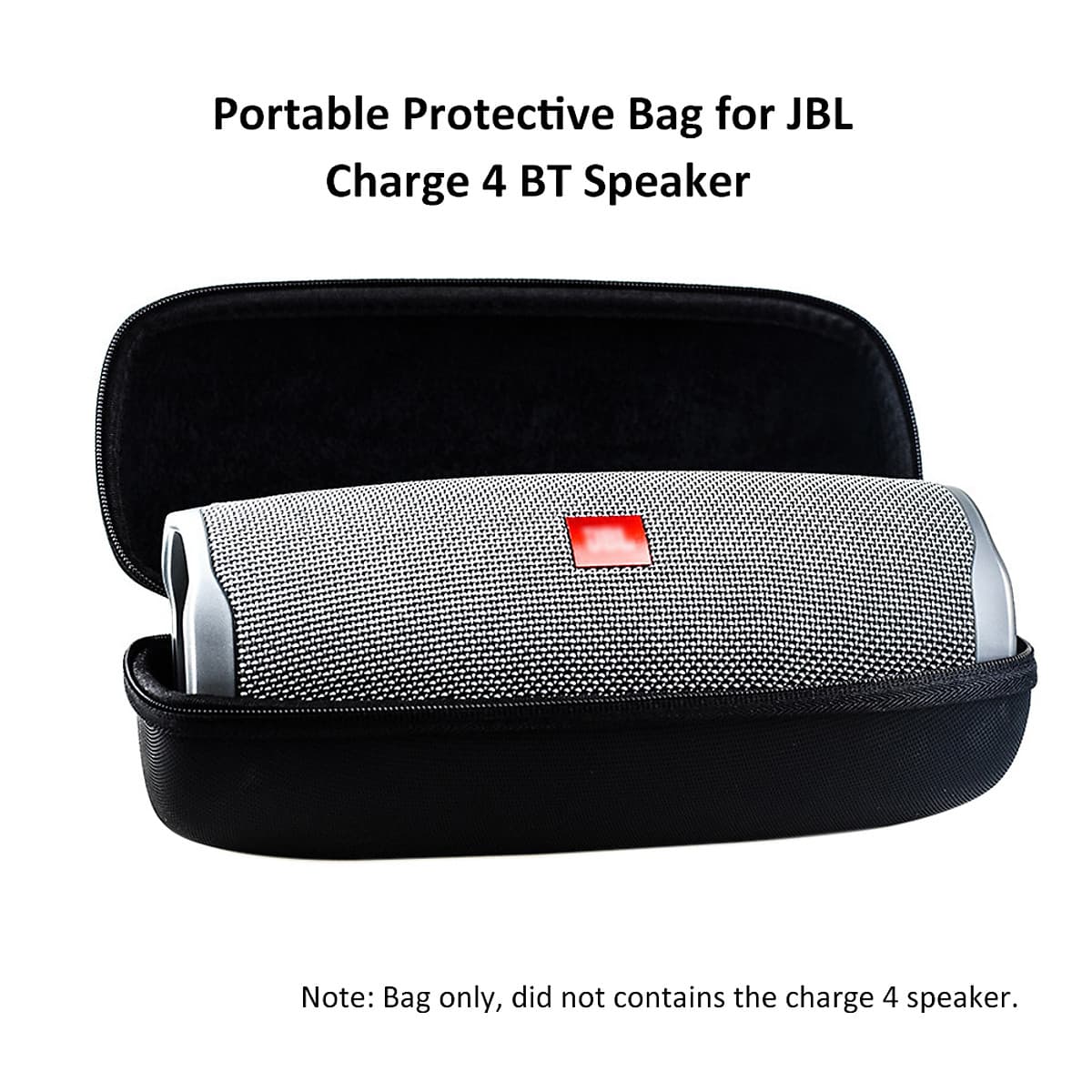 Protective Bag Compatible with JBL Charge 4 BT Speaker Dustproof Water-resistant Mini Audio Storage Pouch Portable
