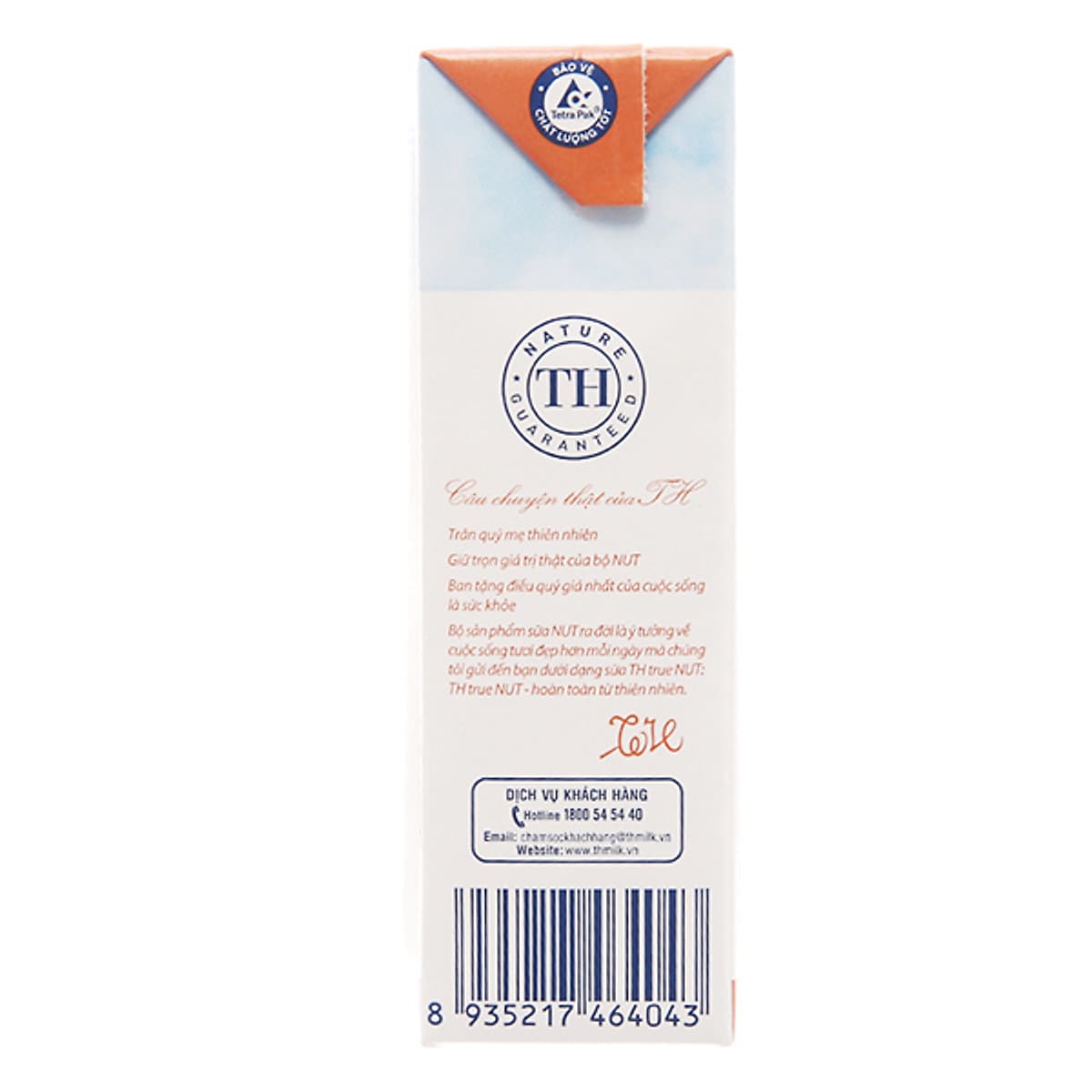 Lốc 4 hộp Sữa hạt Macca TH true NUT (180ml)