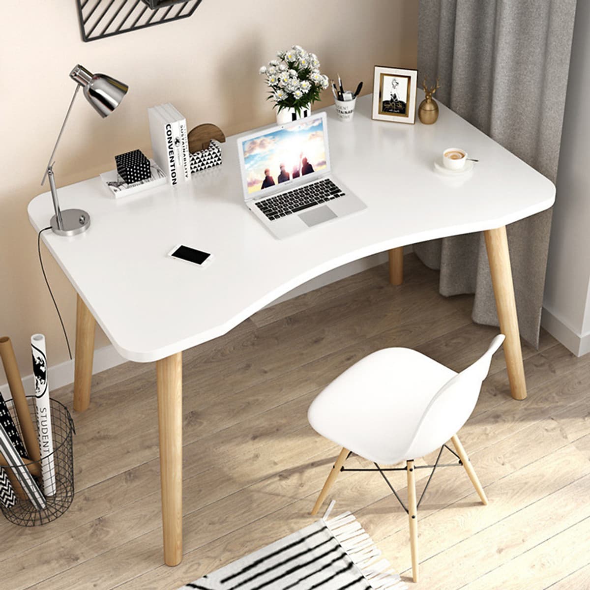 Bàn Làm Việc Phong Cách Bắc Âu Thương Hiệu IGEA