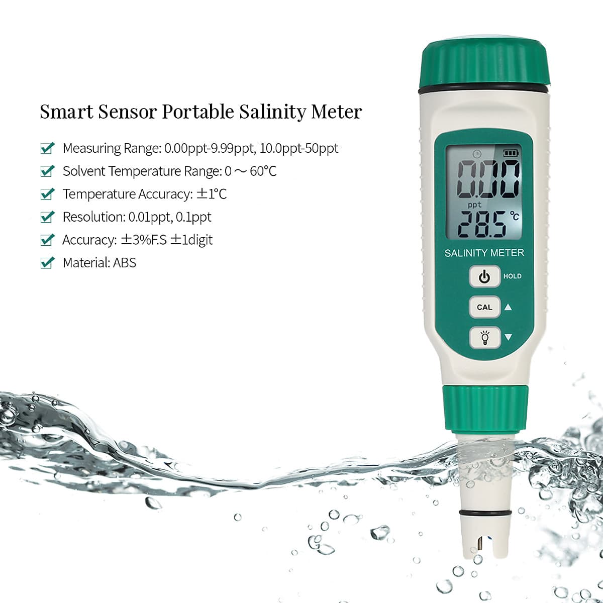 Máy Đo Độ Mặn Của Nước Biển Smart Sensor