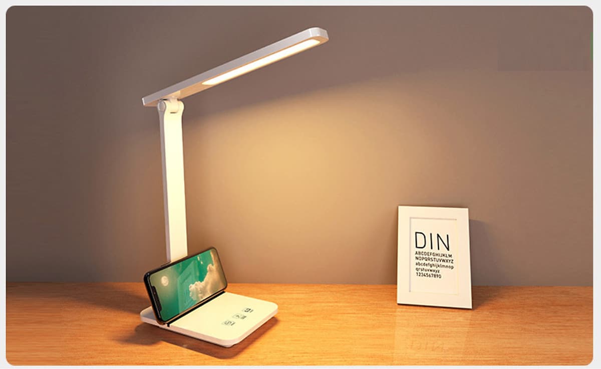 Đèn Bàn Học LED USB Di Động Cao Cấp Có Thể Gập Hai Chỗ – 03 Chế Độ Ánh Sáng Vàng Bảo Vệ Mắt Chống Cận - Hàng Chính Hãng  miDoctor