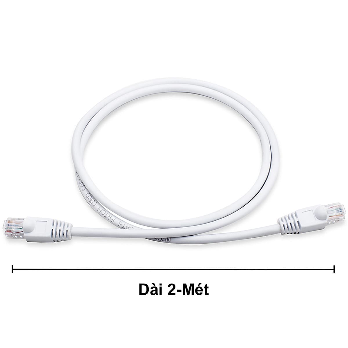 Dây Cáp Mạng Internet CAT6 RJ45 Ethernet MECK (2m)