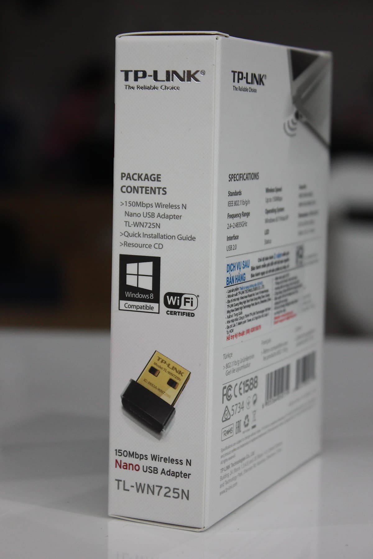 TP - Link TL- WN725N - USB Wifi Nano Chuẩn N Tốc Độ 150Mbps - Hàng Chính Hãng