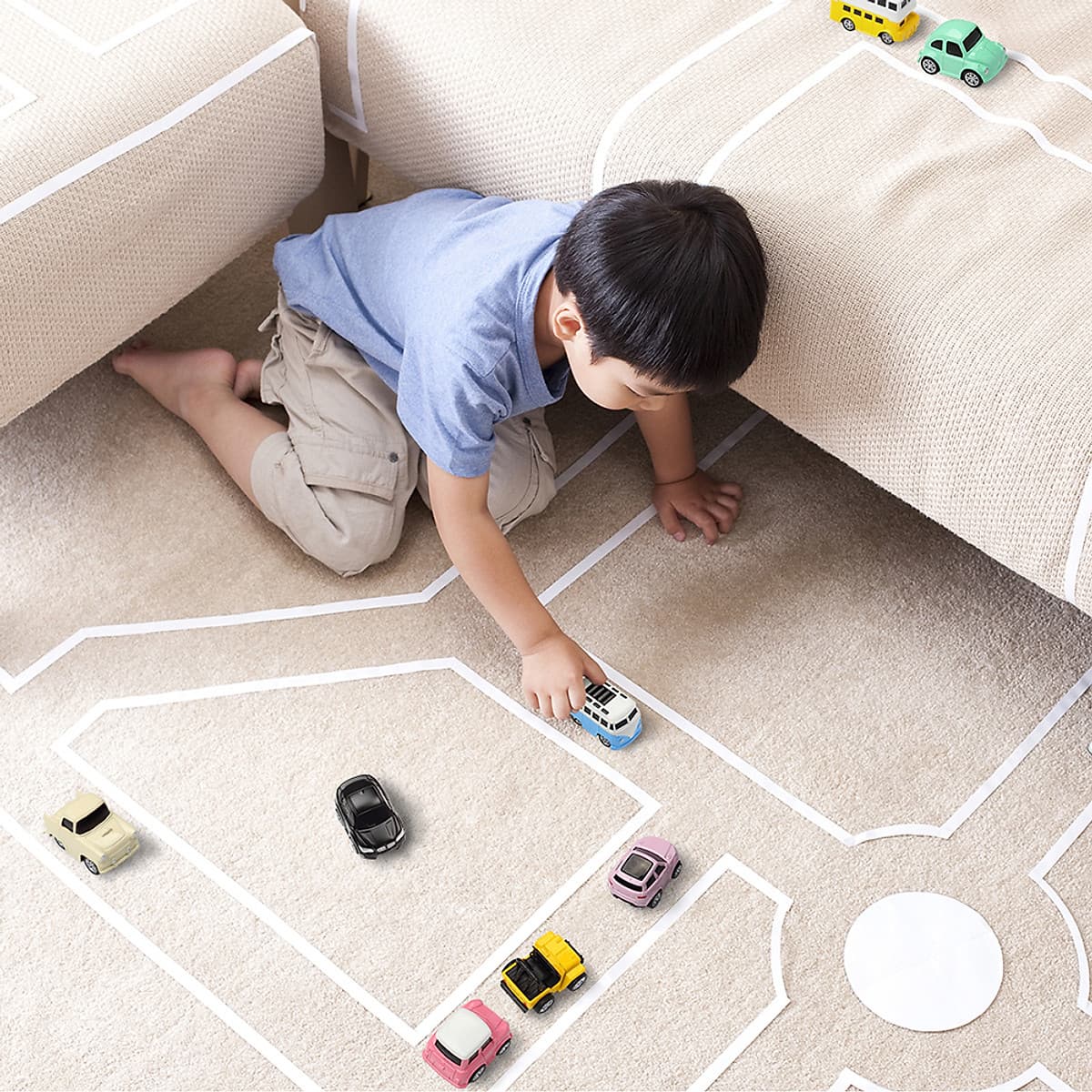 Bộ 8 Ô Tô Mô Hình Đồ Chơi MINI CAR Cho Bé Trai 
