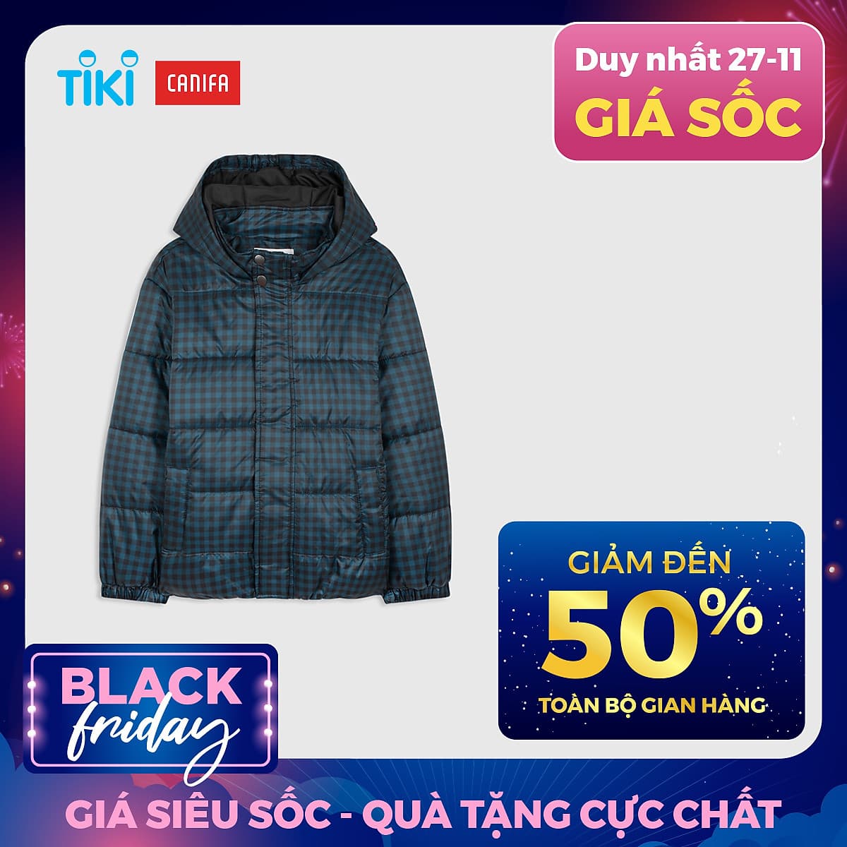 ÁO KHOÁC CHẦN BÔNG BÉ TRAI 2OT19W005