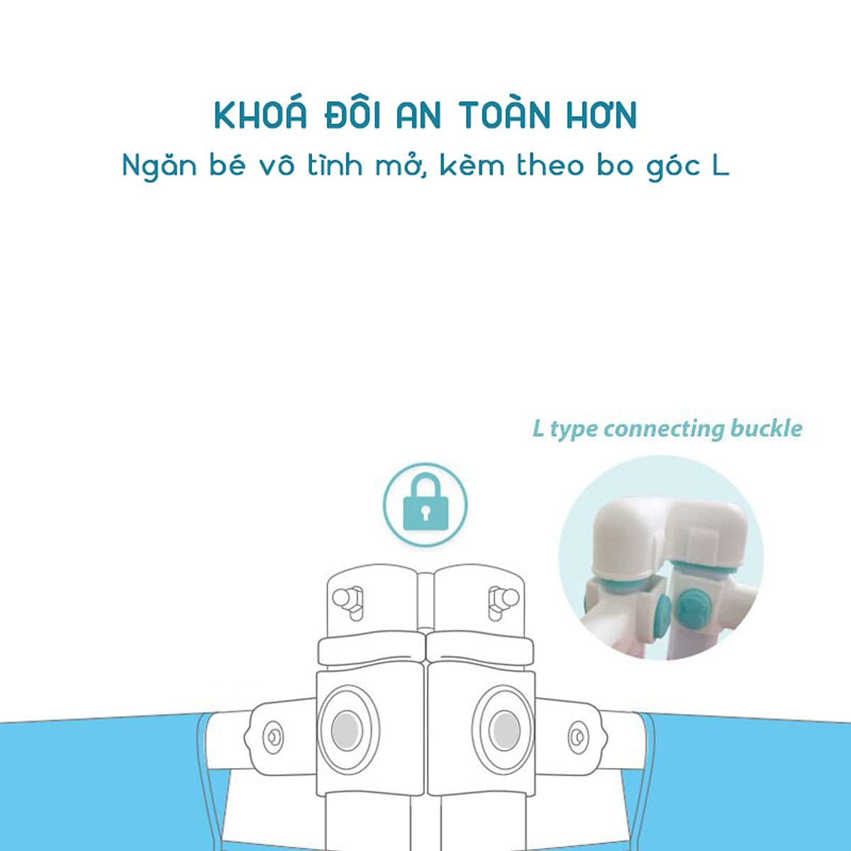 Thanh chắn giường cho bé an toàn cao cấp trượt lên trượt xuống nút bấm hiện đại cao khoá an toàn 82 cm Aachmann giá bán 1 thanh 