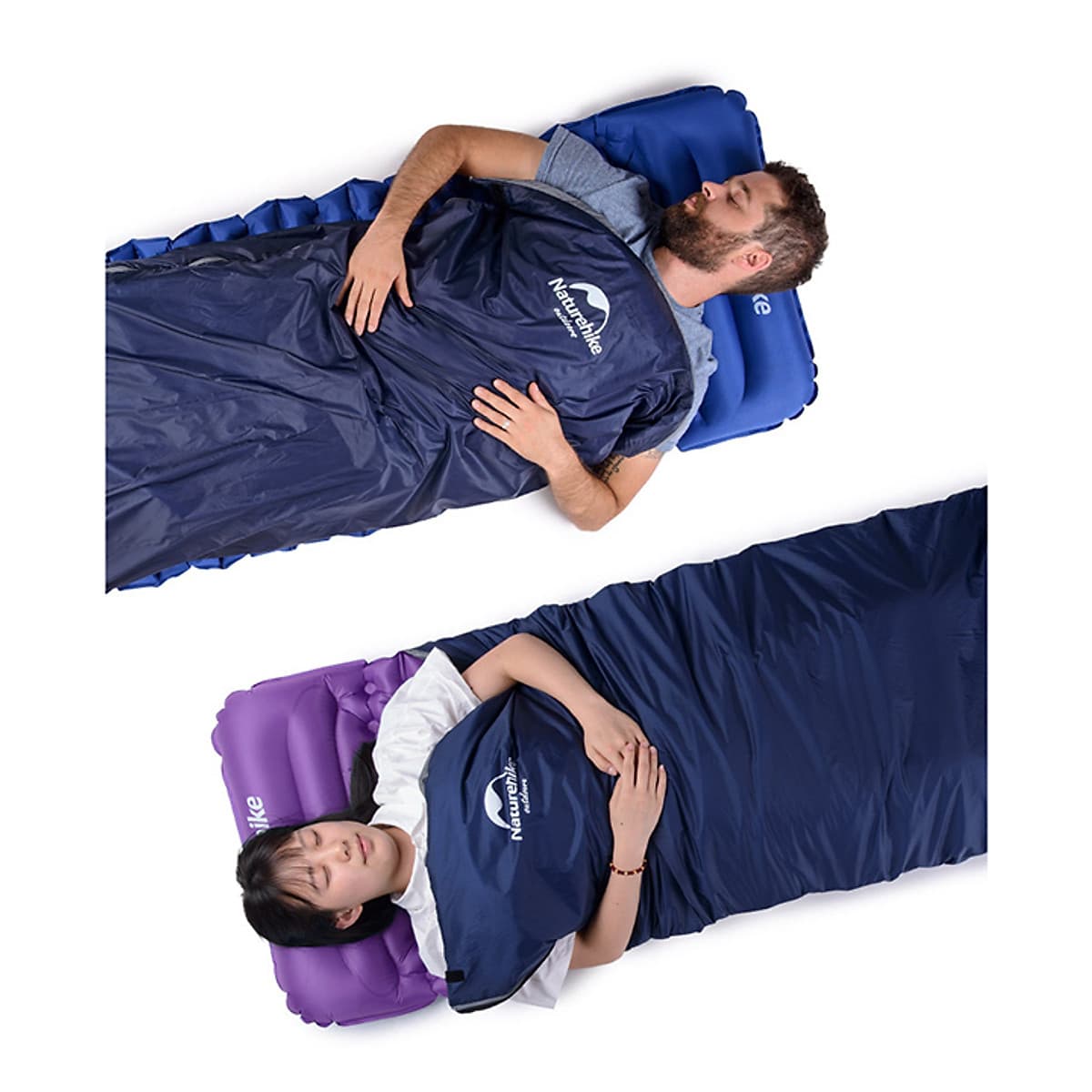 Túi ngủ văn phòng du lịch dã ngoại Naturehike ấm áp giữ nhiệt tốt hàng chính hãng