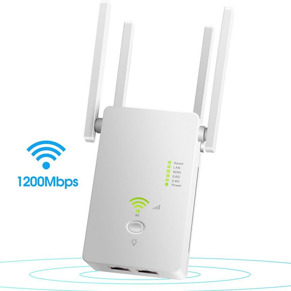 1200Mbps Wifi Repeater 802.11 AP Router Extender Signal Booster Range