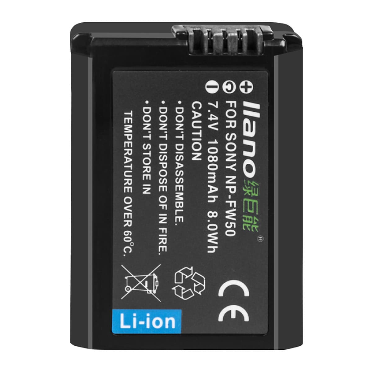 Sạc Pin Máy Ảnh Green (IIano) Cho SONY A7R2 5R 5T NEX-5T A5000 A5100 A6000
