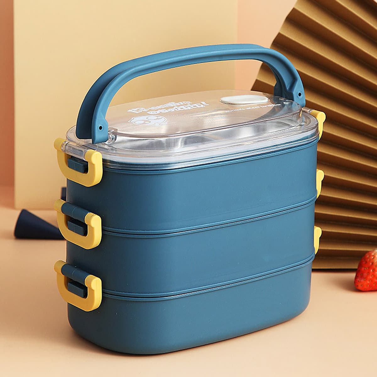 Hộp Cơm Giữ Nhiệt INOX304 Hiện Đại Kèm Hộp Đựng Canh Soup