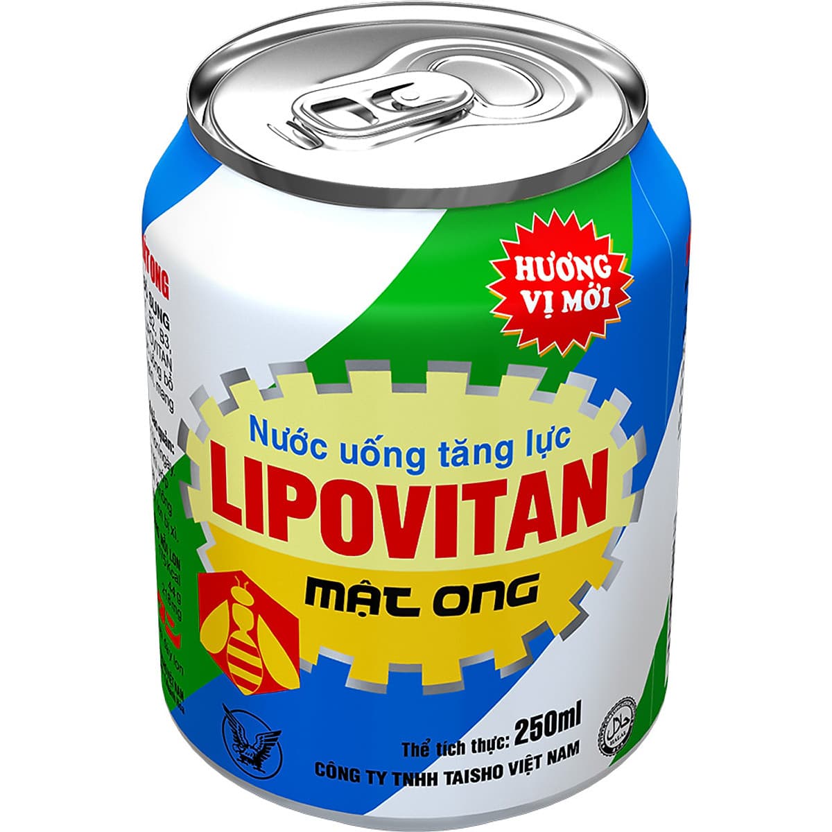 Nước uống tăng lực Lipovitan thùng thường 24 lon (24 x 250ml)