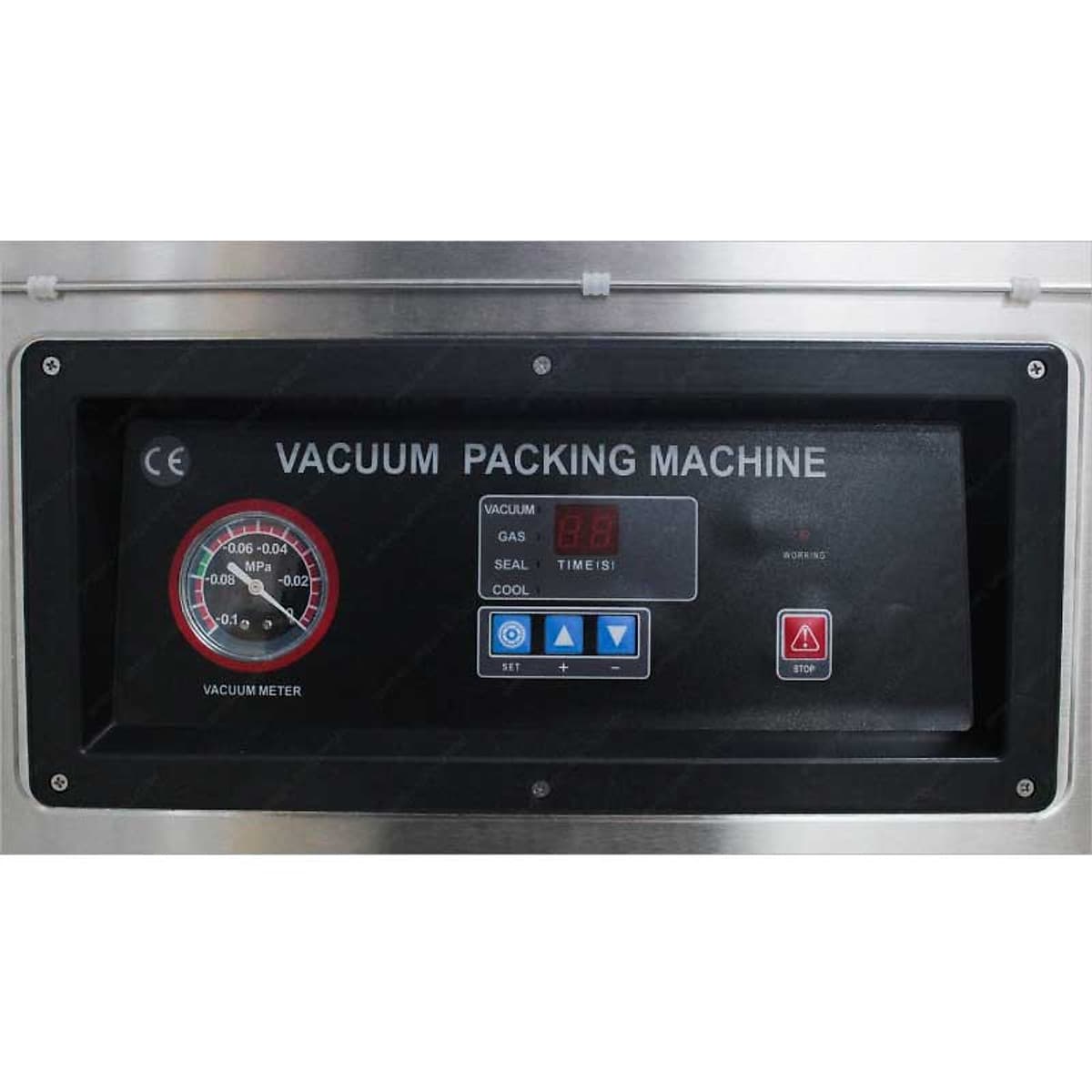 Máy hút chân không công nghiệp kiểu buồng VCC03, hàng chính hãng Thailand. Dùng cho hộ kinh doanh, doanh nghiệp hút chân không sản phẩm số lượng lớn.