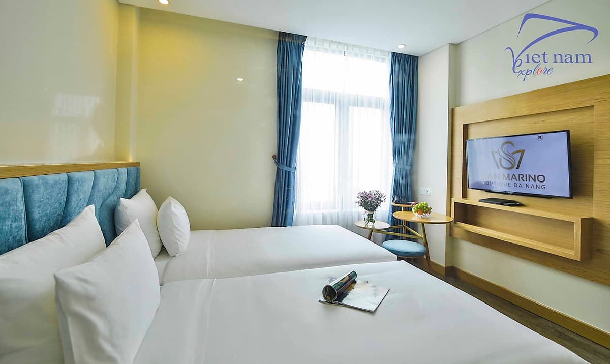 Voucher San Marino Boutique 4 sao Đà Nẵng 2 Ngày 1 Đêm – Miễn phí xe đón sân bay