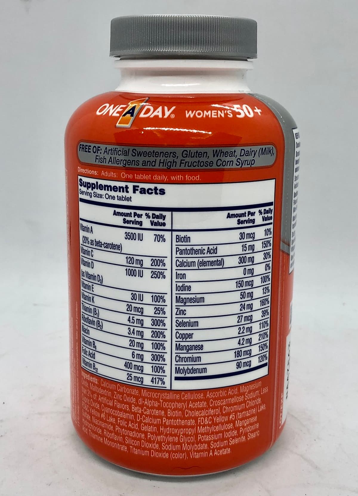 Thực phẩm bổ sung Vitamin của Mỹ - ONE A DAY WOMEN 50+ Healthy Advantage 300 viên