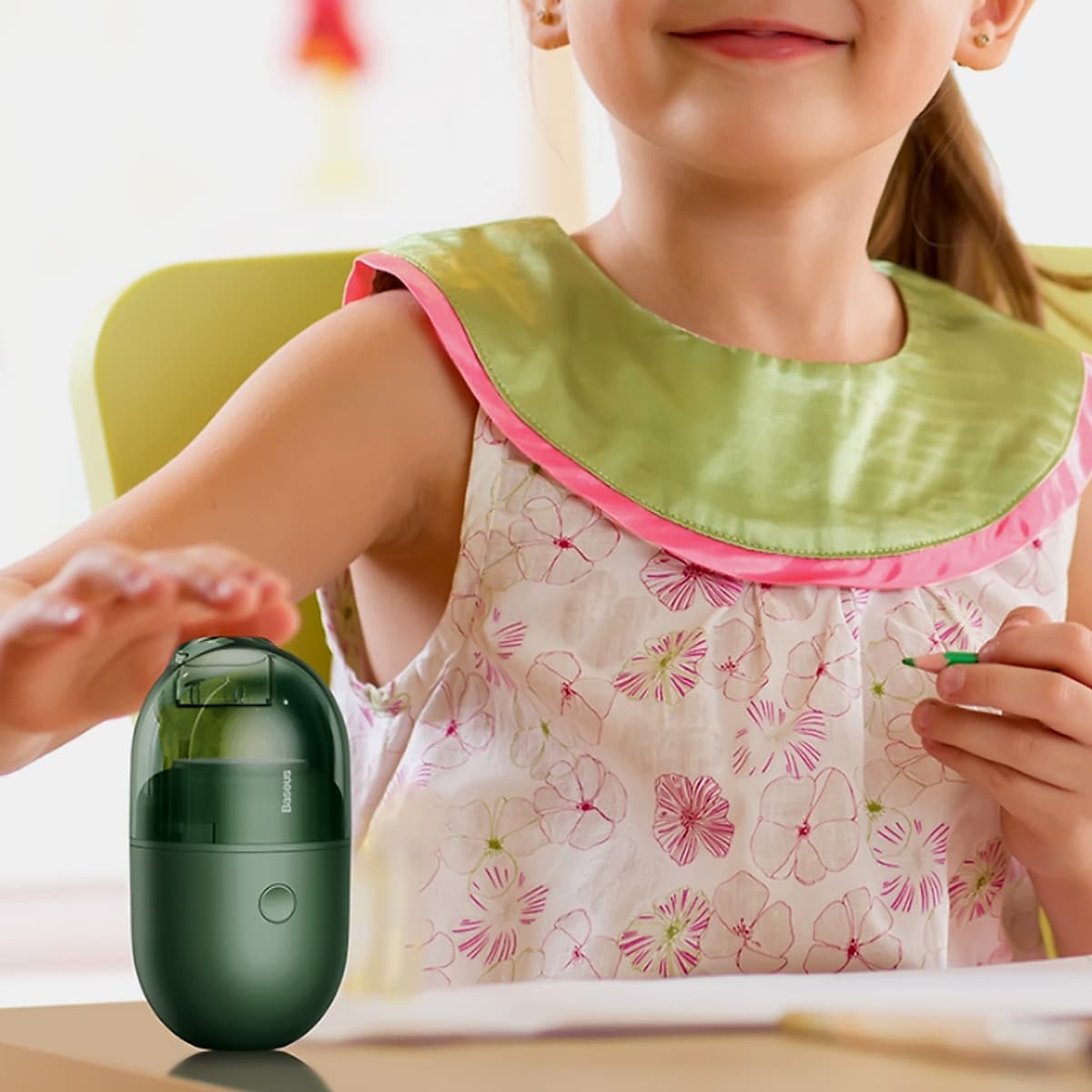 Máy Hút BụI Để Bàn Cầm Tay Xiaomi Baseus C2 1000Pa Không Dây Phù Hợp Dọn Dẹp Máy Tính Góc Bàn