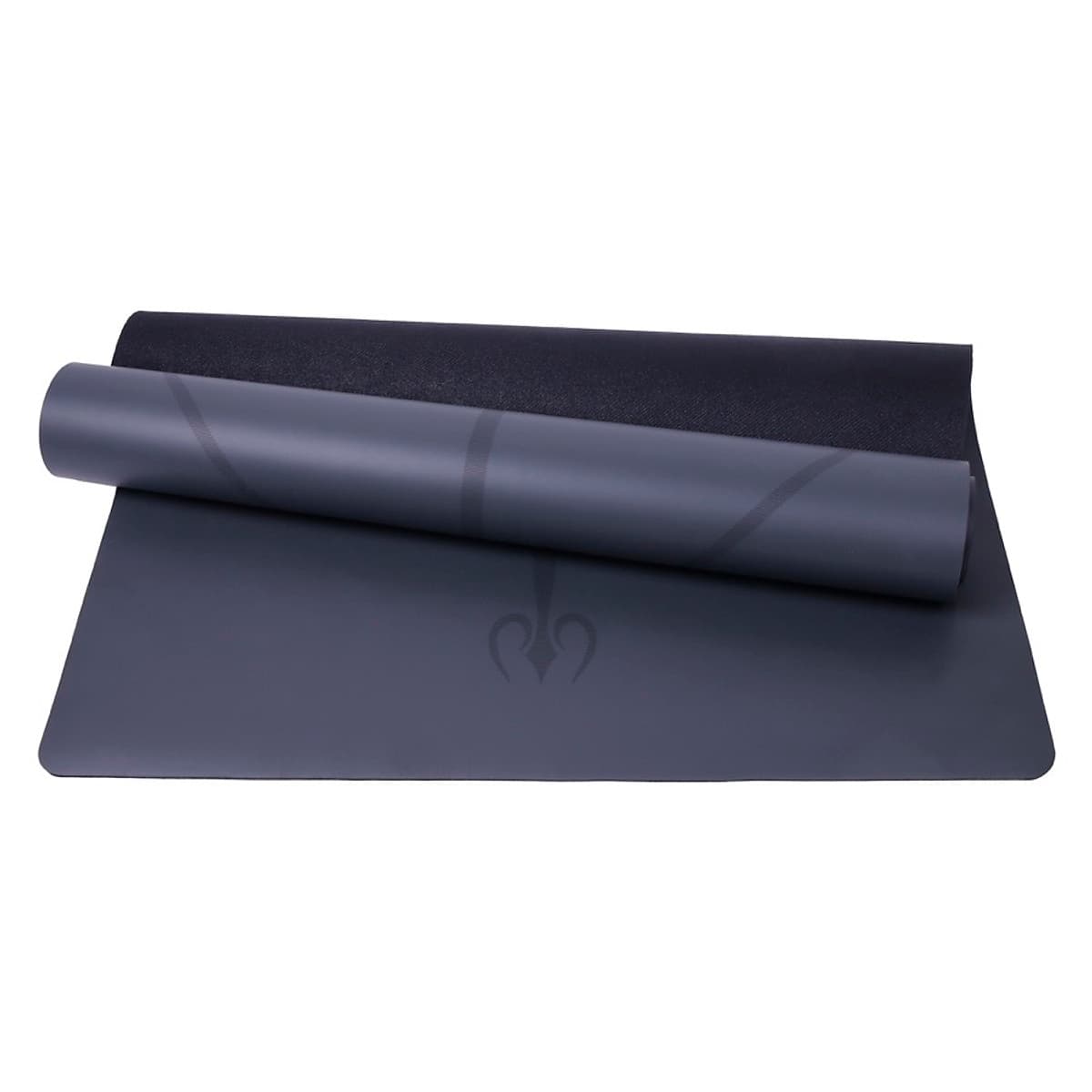 Thảm yoga định tuyến cao su PU dày 5mm (tặng túi đựng + Dây buộc thảm)