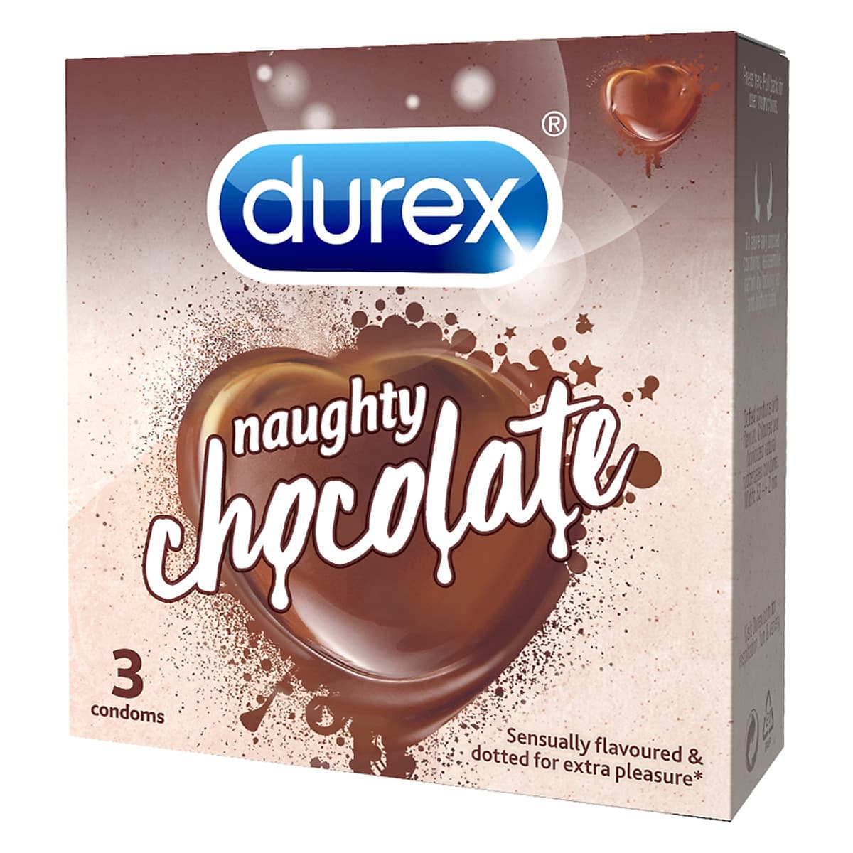Bao Cao Su Durex Naughty Chocolate (3 Chiếc)