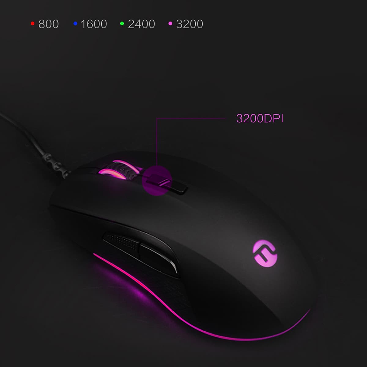 Xiaomi Youpin Ningmei Soul Keyboard and Mouse Combo GK21 Keyboard and GM21Mouse Set Mechanical Gaming Keyboard with LED