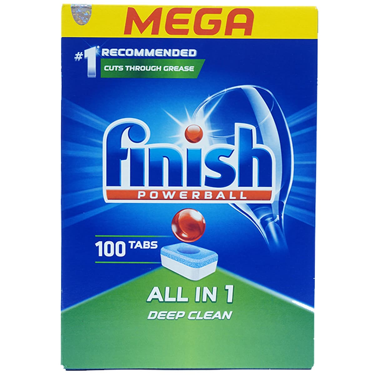 Viên rửa bát Finish All in one 100 viên made in EU