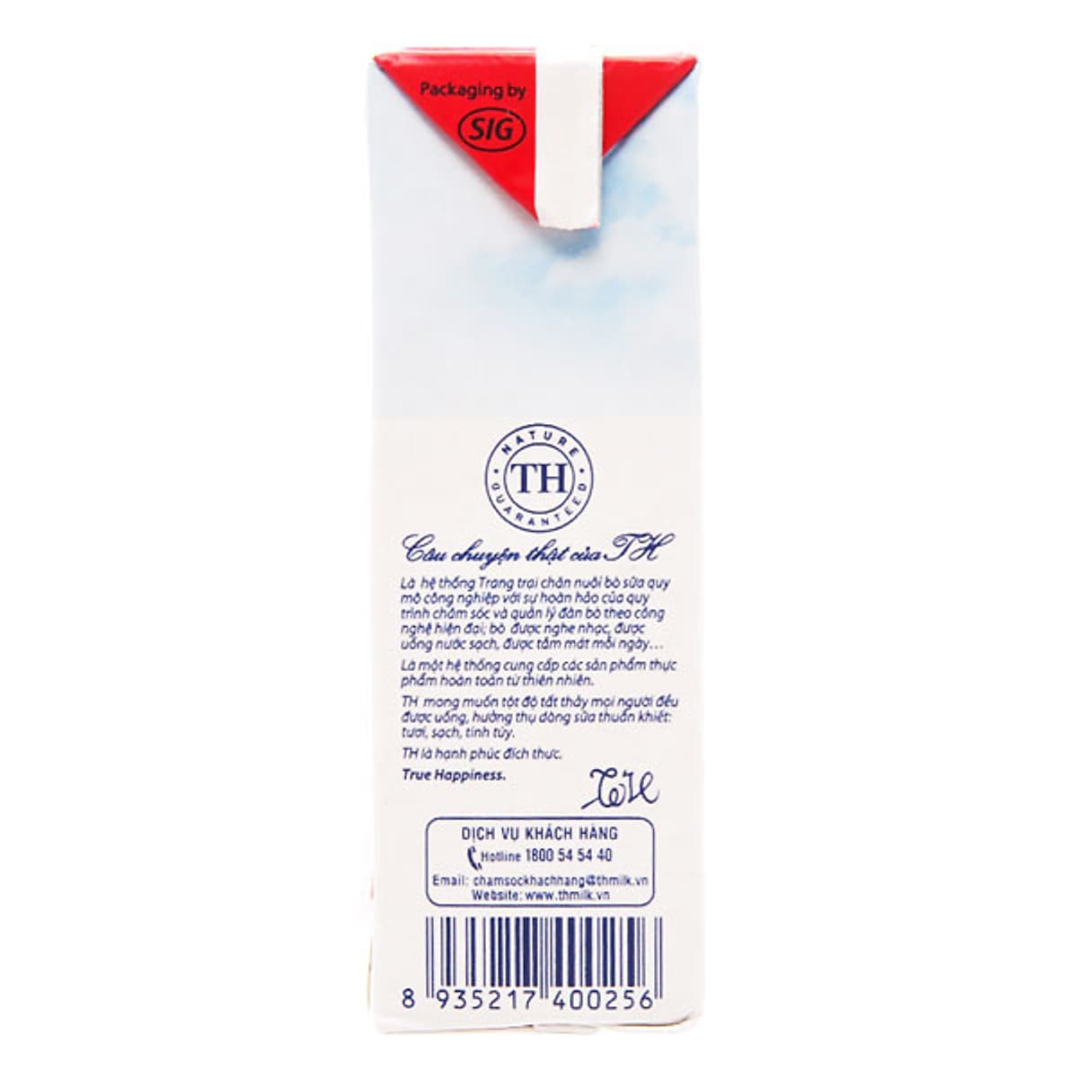 Thùng Sữa tươi tiệt trùng Hương dâu TH True Milk (180ml x 48 hộp)